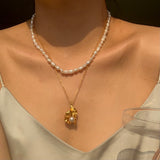 Sienna Pearl Necklace Set (6583219814518)