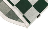 チェッカーボードニットトップス / CHECKER BOARD KNIT TOP_GREEN