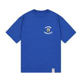 メイビートゥナイトロゴコミックスフラワードローイングショートスリーブTシャツ / MAYBE TONIGHT Logo Comics Flower Drawing Short Sleeve Tee
