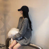 [Belied made/Cuanku] First Love Twisted Cable Knit Dress