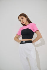 マイクロクロップTシャツ/micro crop tee(9191)