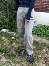 Slit puff point pants