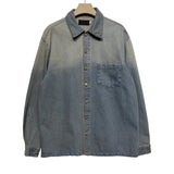 (UNISEX) メゾンウォッシングオーバーデニムシャツ