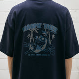 ビーフリーKKAHO Tシャツ/Be Free KKAHO T52 Navy (6568269578358)