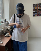 クールエバーリングレタリング半袖 (3 color)
