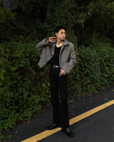 TAP Cutting Crop Wool Jacket