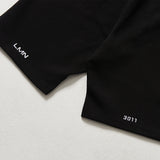 セミバギーフィットハーフパンツ/SEMI-BAGGYFIT HALF PANTS-BLACK