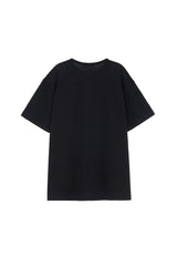 サイレントディスコオーバーサイズトップ / SILENT DISCO OVERSIZED TOP (BLACK)