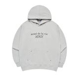 [24SS] サークルシンボルリベットフーディー GREY