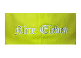 NE old english ball cap - Lime (4622107115638)