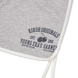 WORDING GRAPHIC DOLPHIN PANTS [MELANGE GRAY]