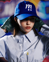 ミーロゴボールキャップ/mii LOGO BALL CAP BLUE