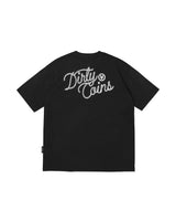 ローププリントレギュラーTシャツ - ブラック