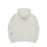 CREAM FUZZY RABBIT HOODIE CREAM