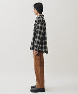 GINGHAM CHECK SHIRT (BLACK)