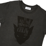 LEKIM DEVILL CAT T-SHIRT PIGMENT BLACK (WOMAN)