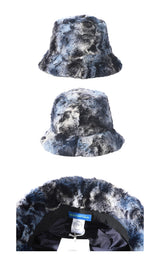 エコファーバケットハット / NAVY BLUE ECO FUR BUCKET HAT