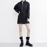 ランカシャー スリット ホルターネック T シャツ