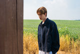 LINE-POINT DENIM BLOUSON