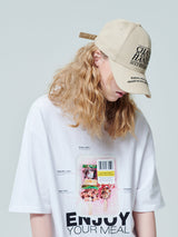 チェンジイズインアワーハンズキャンピングキャップ/CHANGE IS IN OUR HANDS CAMPAIGN CAP_BEIGE