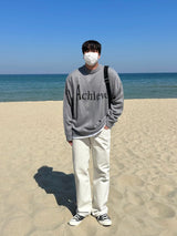 アチミリーラウンドニット / ACHI MILLY ROUND KNIT(4COLOR)