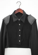 ダーソンクロップシャツジャケット / Derson Crop Shirt Jacket (2color)
