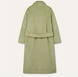 フェイクファーロングコート/FAKE FUR LONG COAT_GREEN TEA