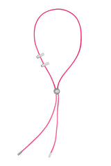 NO.481 [SILVER] CIRCLE CODE LOCK NECKLACE