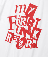 ファンクレコードT /  FUNK RECORD SS TEE WHITE(CV2DMUT513A)
