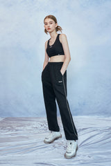 HIDE Cutting Sweat Pants (Black) (6570991648886)