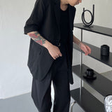 SI リネン半袖ジャケット / SI Linen Short-Sleeved Jacket (2 colors)