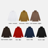 WAW Napping High-neck Turtleneck Knit T-shirt (7colors)