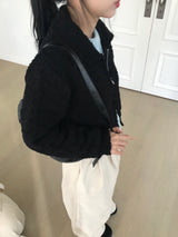 リールシャーリングショルダーバッグ