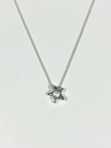 white star Necklace
