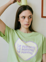 サマーロマンスTシャツ/The Summer Romance T-shirt (Lime)