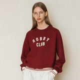 ウーマンH.Cスウェットシャツ/WOMAN H.C SWEATSHIRT_BURGUNDY