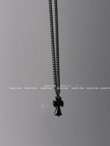 chrome surgical long-necklace