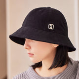 VA Square Stud 6-Panel Bucket Hat / Black