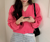 BC Simple V-neck Knit Cardigan (10color)