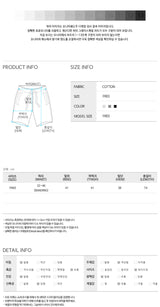 コットンバミューダパンツ / Cotton Bermuda Pants