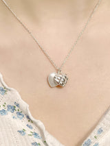 Cushion Heart Necklace