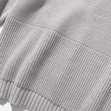 ハーフインシジョンオーバーニット/HALF INCISION OVERSIZED KNIT