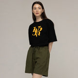 ビッグイエローレタリングロゴショートスリーブTシャツ / Big Yellow Lettering Logo Short Sleeve Tee