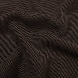 Haley Ribbon Knit Skirt [BROWN] (6638399979638)