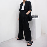 SI ミニマル半袖ジャケット / SI Minimal Short-Sleeved Jacket (2 colors)