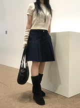 Pure Daily Midi Cotton Tennis Skirt