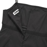チェリーシャーリングノースリーブミニドレス / CHERRY SHIRRING SLEEVELESS MINI DRESS [CHARCOAL]
