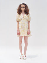 セーラーカラーキャンディワンピース/SAILOR COLLAR CANDY ONEPIECE_YELLOW