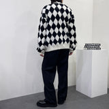 YMダイヤモンドモヘアカーディガン/YM Diamond Mohair Cardigan (2 colors)