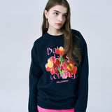 ミリオンバルーンフラワースウェットシャツ/MILLION BALLOON FLOWER SWEATSHIRT
